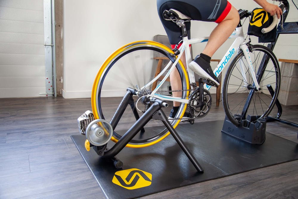 smart indoor bike trainer stand