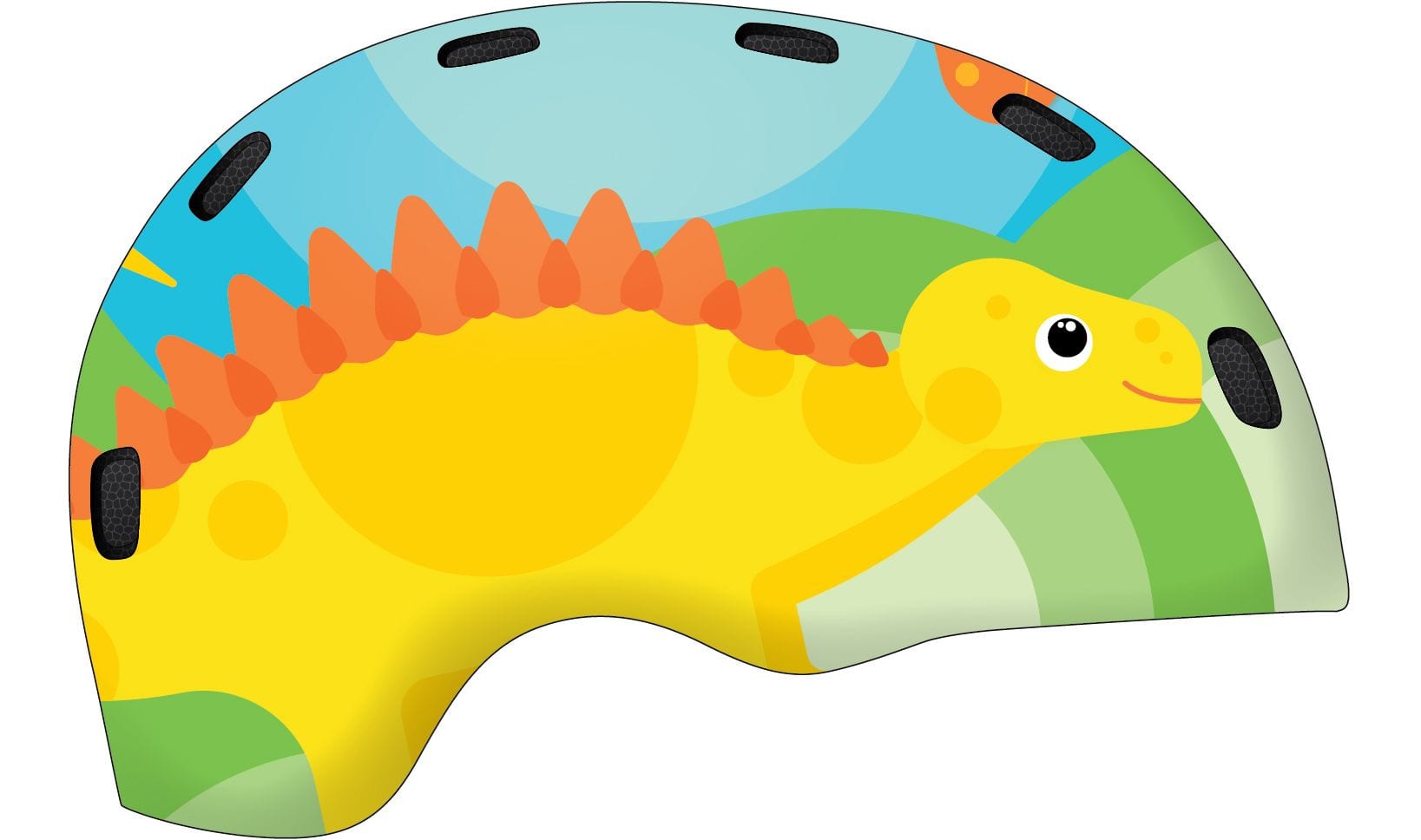 Kids bike helmet online dinosaur