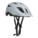 Raleigh Flare Bike Helmet, Youth, Grey Front_Three_Fourths_Angled_Right