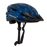 Supercycle Pursuit Bike Helmet, Toddler, Confetti Front_Three_Fourths_Angled_Right