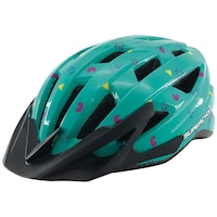 Supercycle Pursuit Bike Helmet, Toddler, Stars Front_Angled_Left