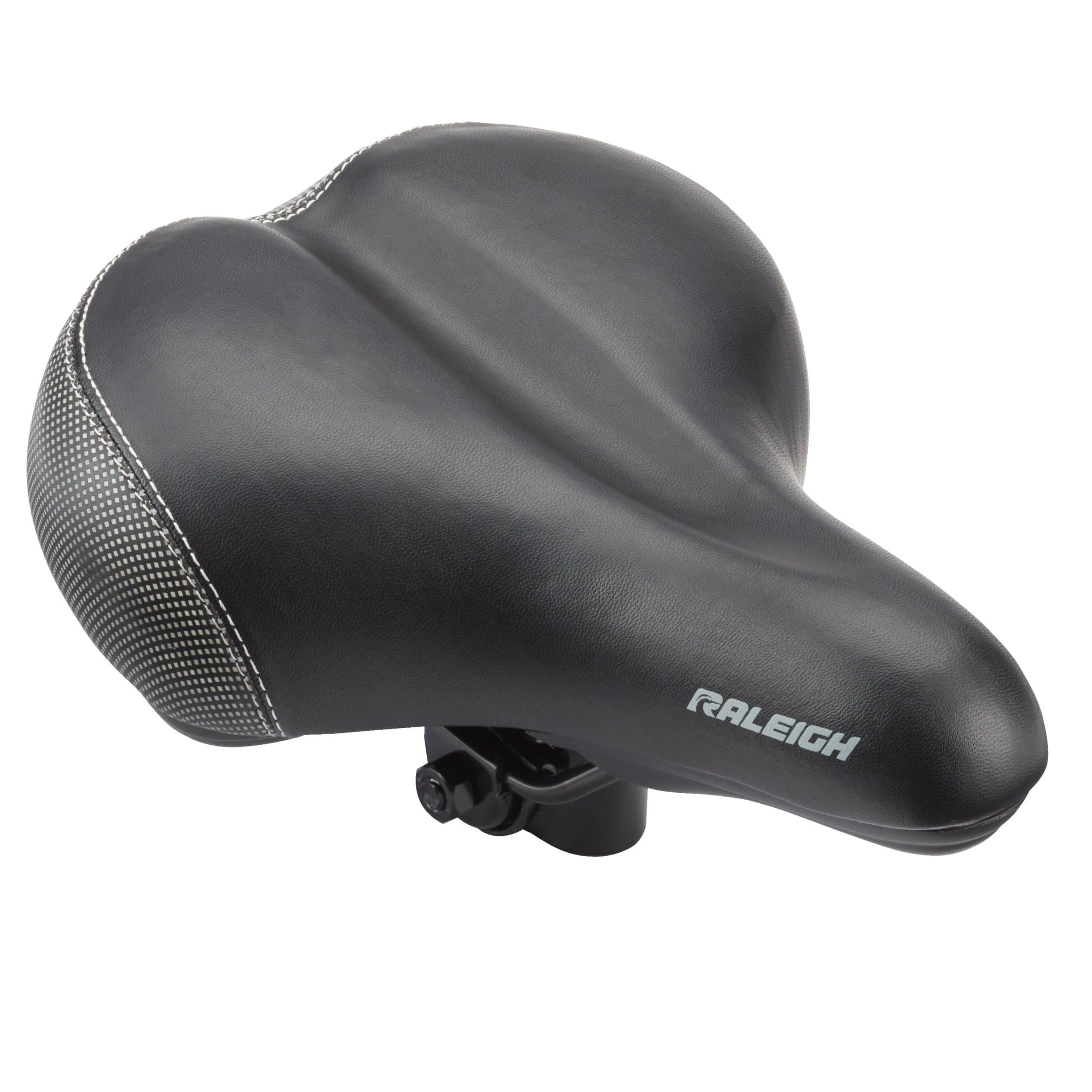 Raleigh High Visibility Bike Saddle with Memory Foam