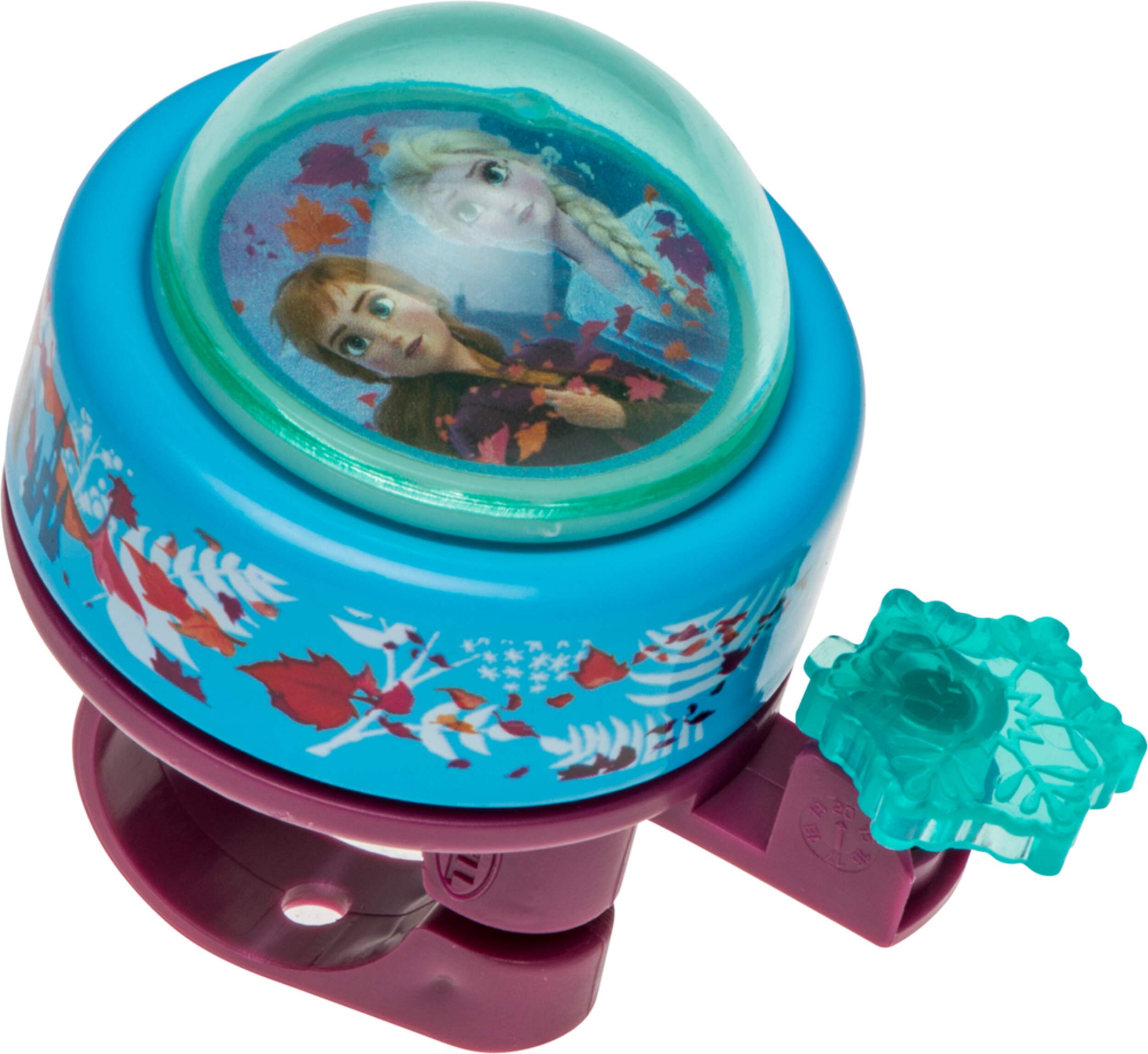 Disney Frozen Elsa & Anna Kids' Bike Bell Overhead_Plunge