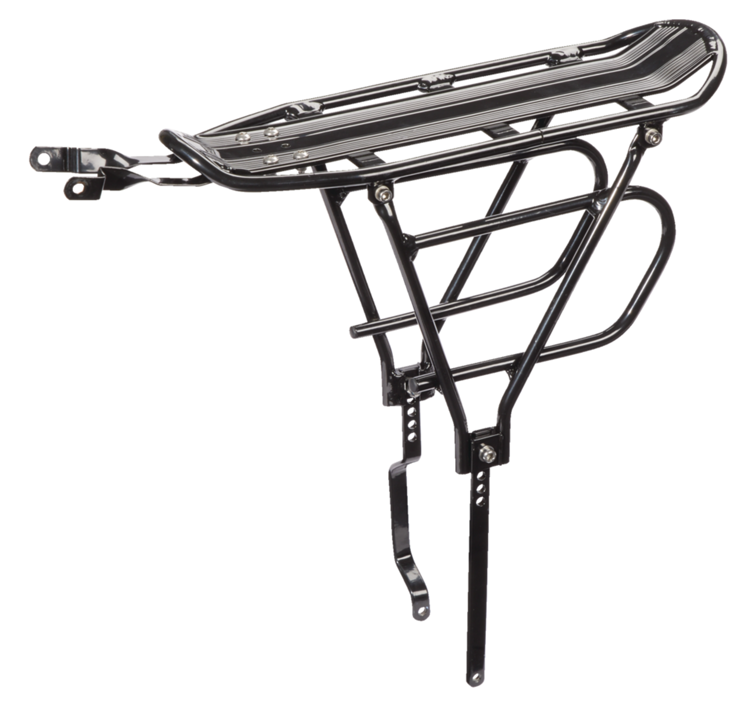 CCM Universal Lightweight Rear Bike Rack, Black, 26-28-in Front_Angled_Left