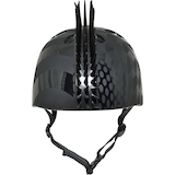 Krash! Skull Swarm Multi-Sport Youth Bike Helmet w/ Adjustable Straps, Black, Ages 8+ Front_Flat