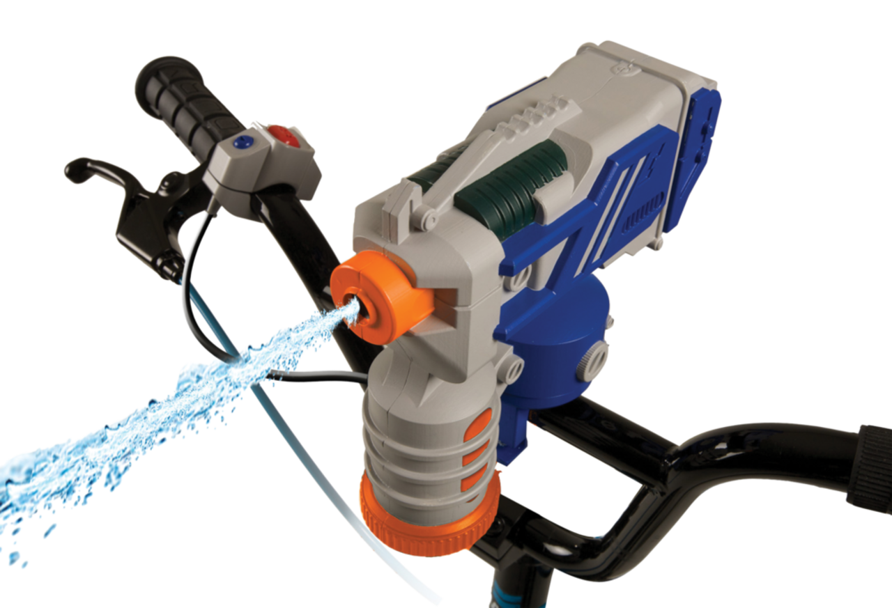 Nerf water hot sale gun for bike