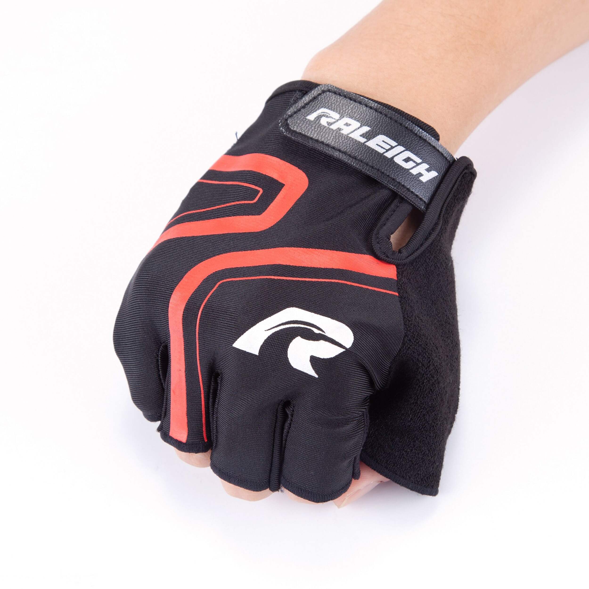Raleigh Fingerless Foam Padded Cyling/Bike Gloves, Black Canadian Tire