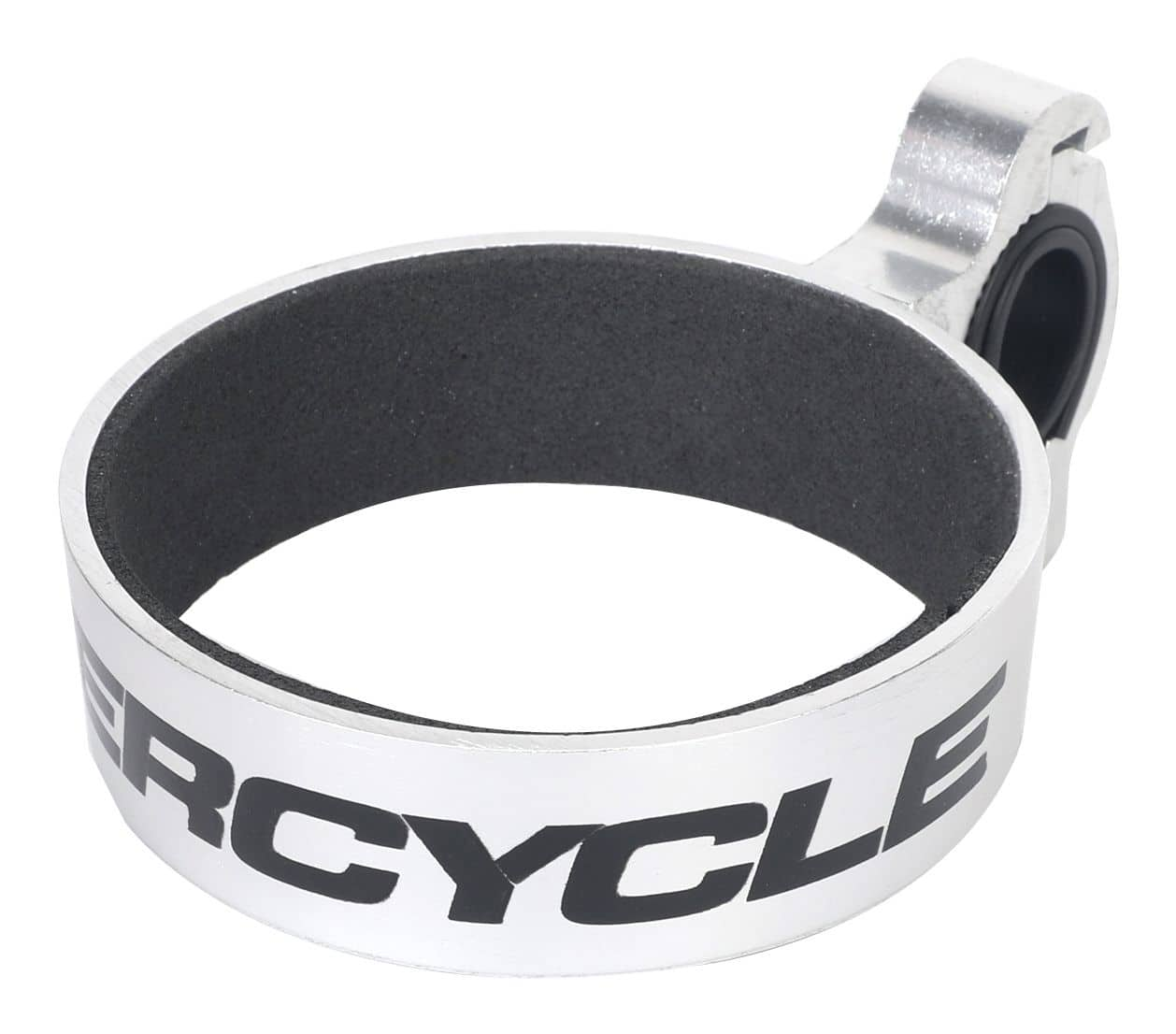 Supercycle Traveler Aluminium Handlebar Bike Cup Bottle Holder w Rubber Ring Silver Canadian Tire