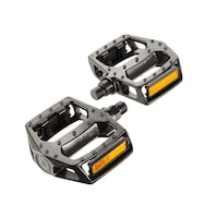 Raleigh Flats Alloy Bike Pedals, 9/16-in, 2-pk Front_Three_Fourths_Angled_Right