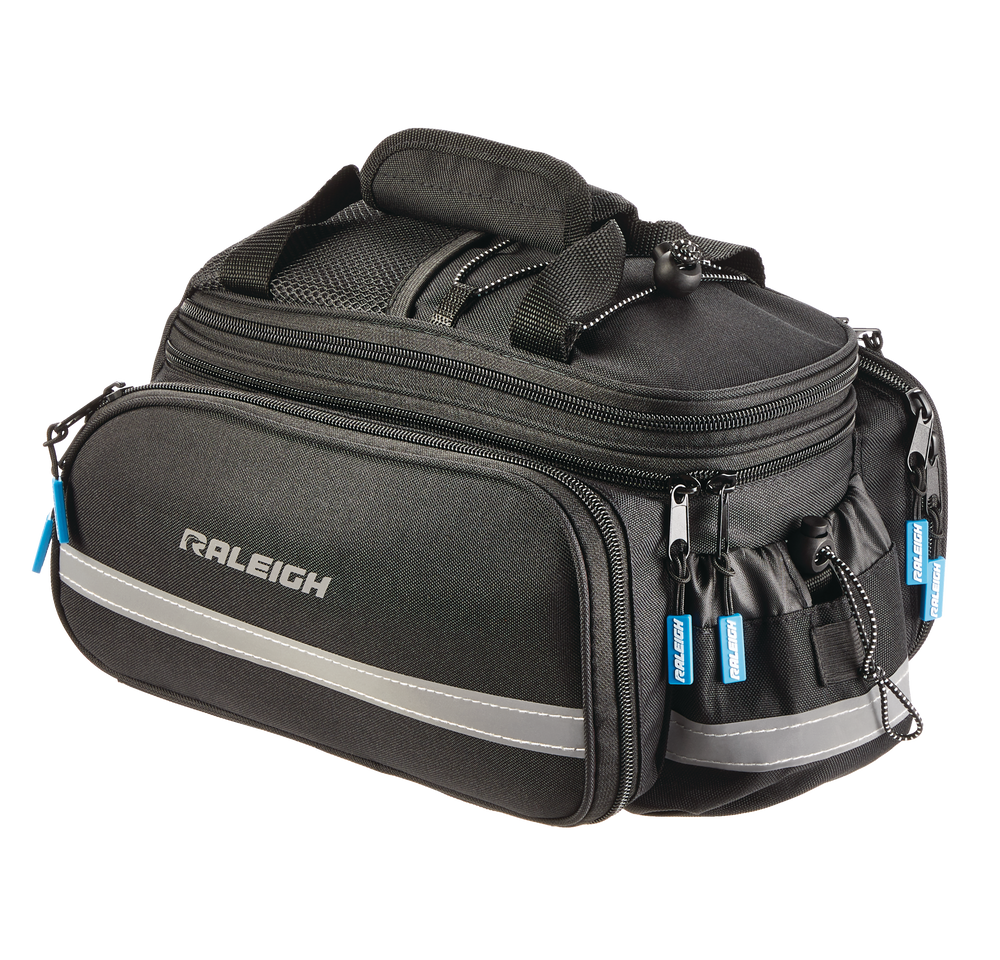Raleigh Expandable Rack Top Bike Bag w/Removable Carry Strap