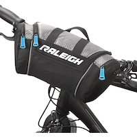 Raleigh Deluxe Handlebar Bike Bag, Black