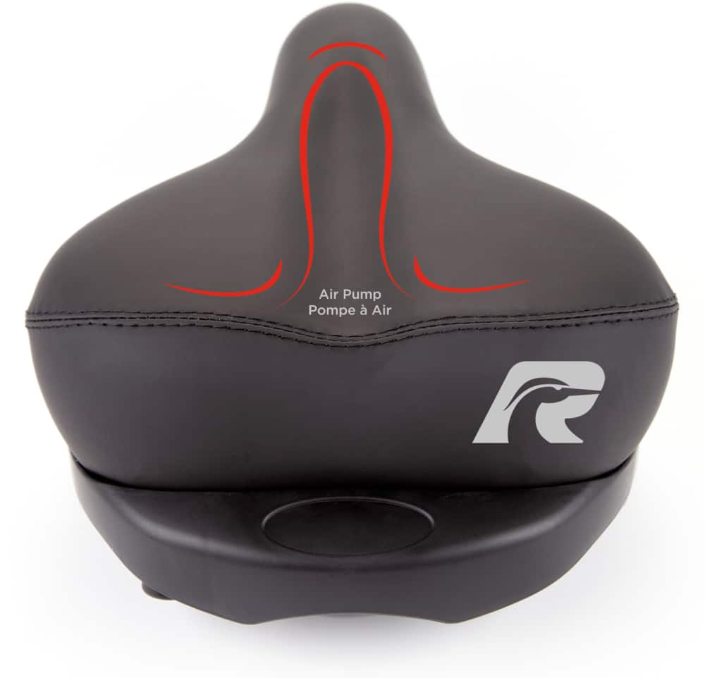 raleigh air pump ultra bike seat