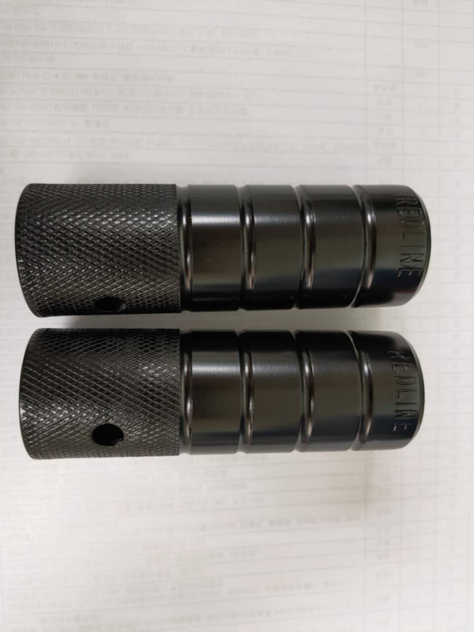 Black bike 2024 pegs