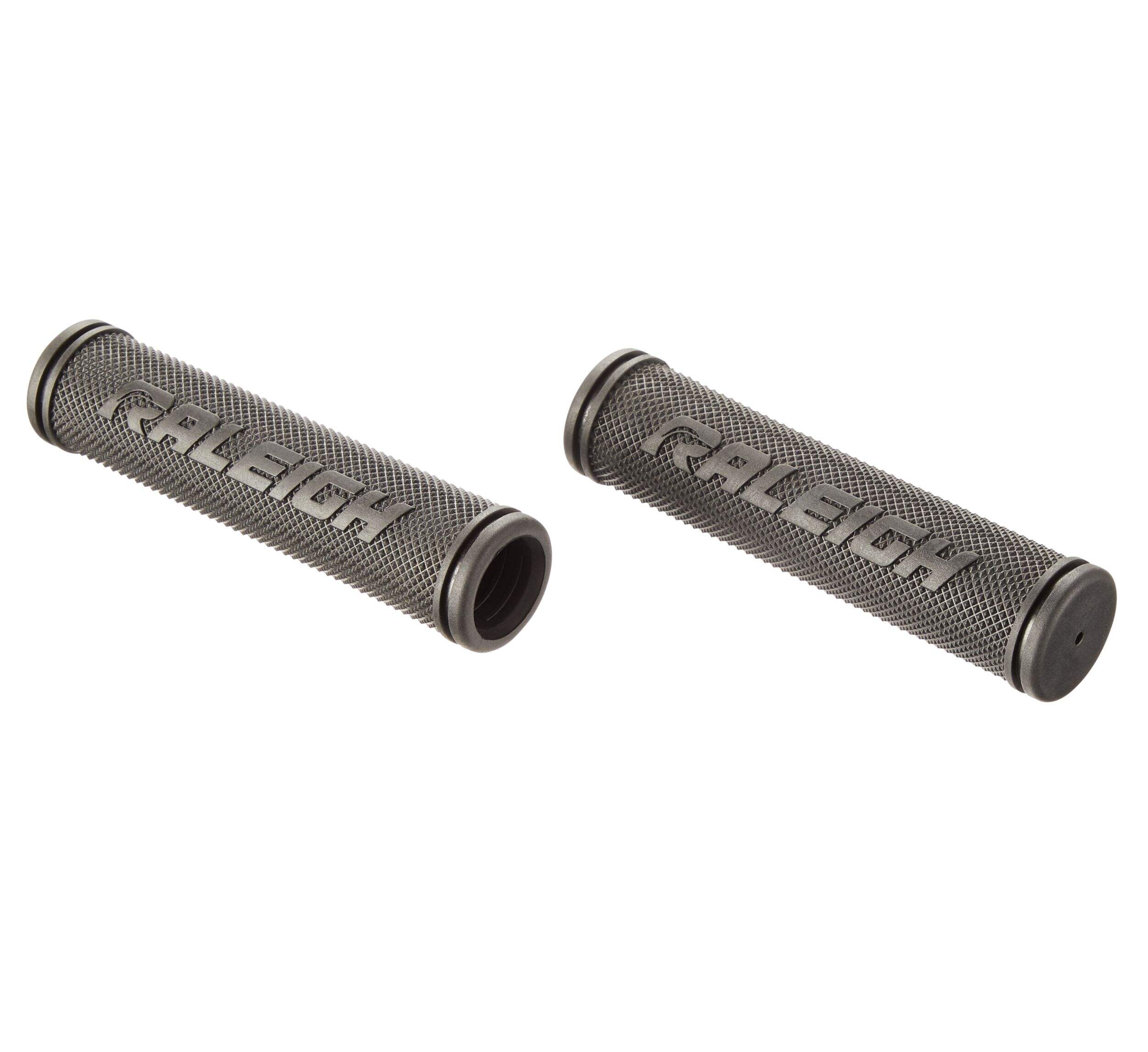 Raleigh Mountain Bike Handlebar Grips, Black, 124-mm Front_Three_Fourths_Angled_Right