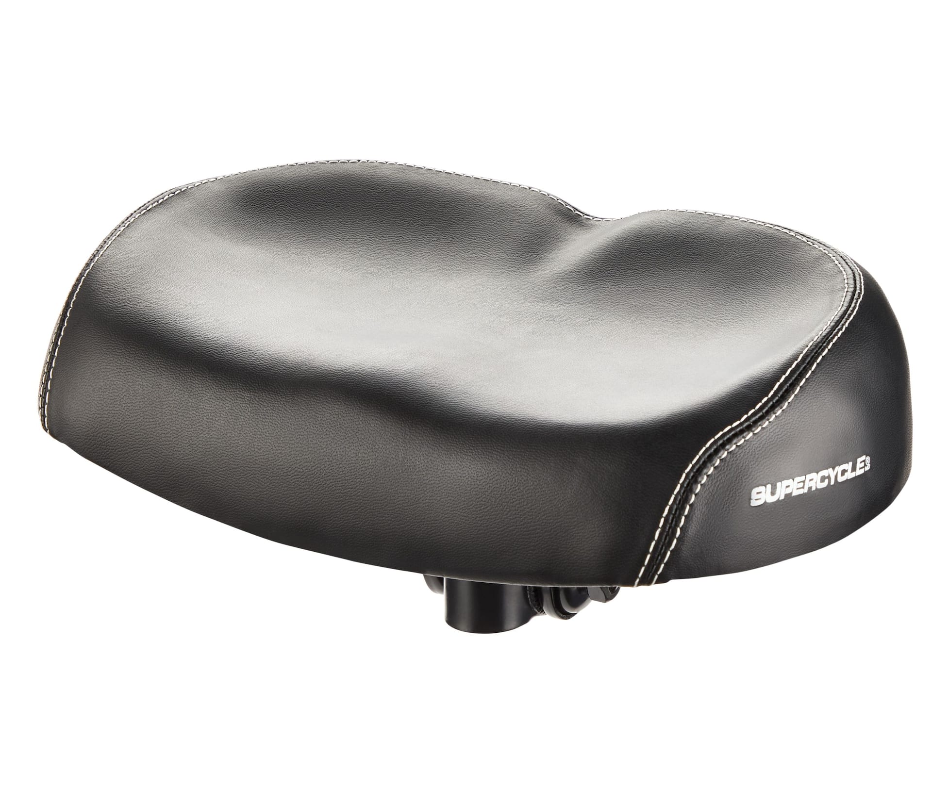 Supercycle No Pressure Foam Ergonomic Bike Seat Saddle Black Canadian Tire