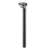 Raleigh Alloy Bike Seatpost /Dropper Post w/Micro Adjust Clamp, 25.4-mm Front_Three_Fourths_Angled_Left