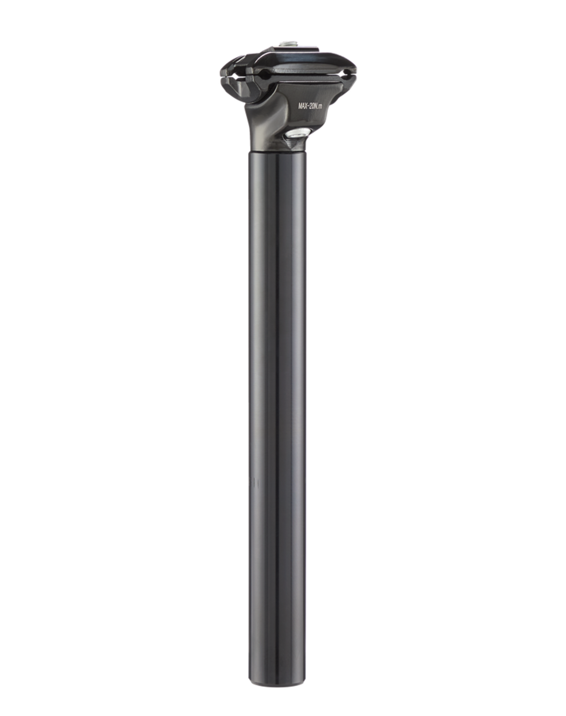 Raleigh Alloy Bike Seatpost /Dropper Post w/Micro Adjust Clamp, 28.6-mm Front_Three_Fourths_Angled_Right