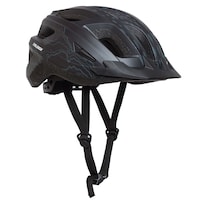 Raleigh Tour Adult Bike Helmet w/Adjustable Straps & LED Lights, Assorted, Ages 18+ Front_Three_Fourths_Angled_Right