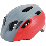 Raleigh Venture MIPS Bike Helmet, Youth, Grey/Orange Front_Three_Fourths_Angled_Left