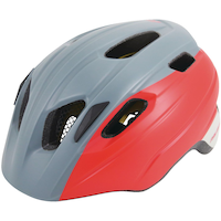 Raleigh Venture MIPS Bike Helmet, Youth, Grey/Orange Front_Three_Fourths_Angled_Left