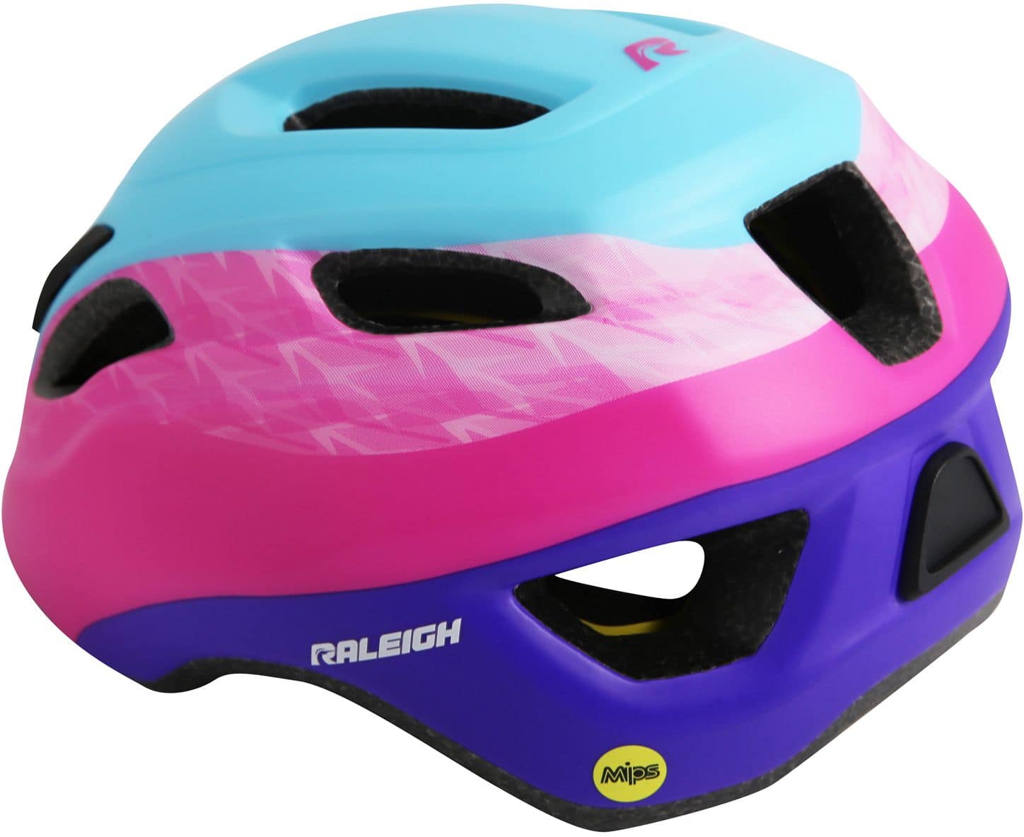 Raleigh Venture MIPS Bike Helmet Child Blue Pink