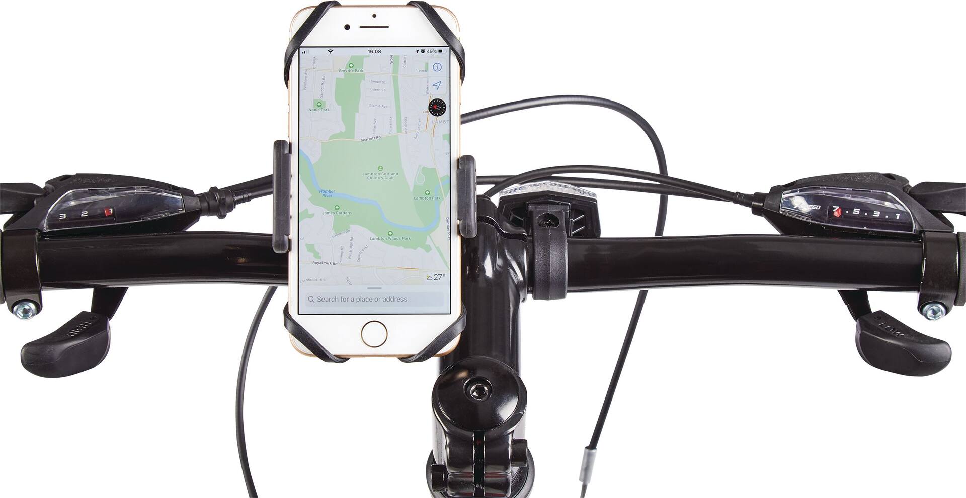 Raleigh Rotatable Bike Strollers Phone Holder Mount Black Canadian Tire