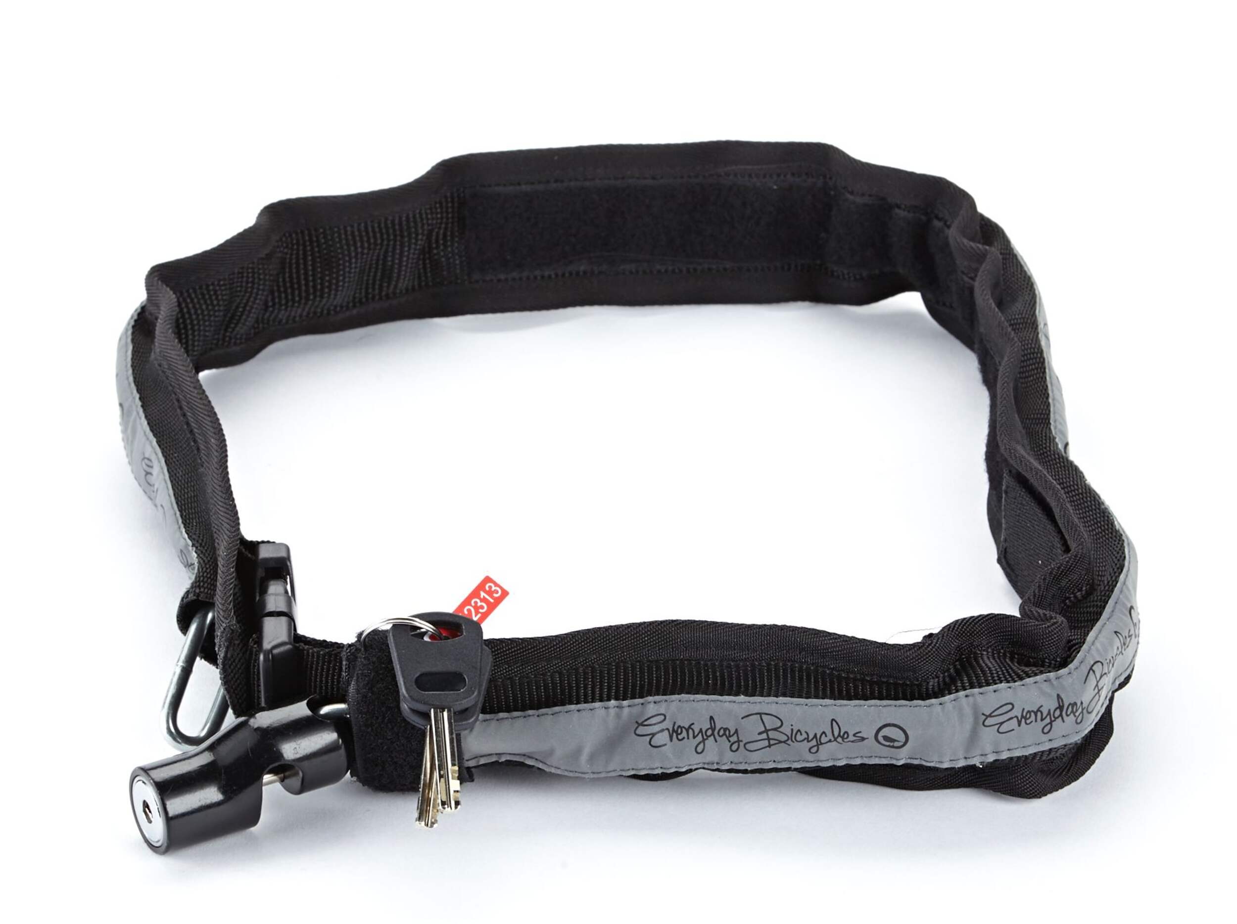 Everyday Steel Chain Belt Bike Lock Overhead_Plunge
