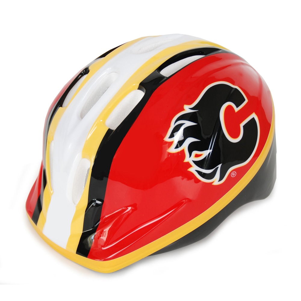 Calgary Flames Leafs Children's Bike Helmet Canadian Tire