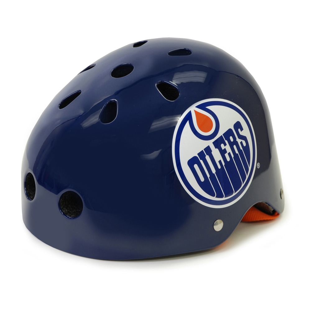 Edmonton Oilers MultiSport Bike Helmet, Youth Canadian Tire