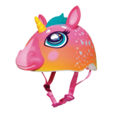 Casque multisport Raskullz Super Rainbow pour enfants, licorne, avec sangles réglables, multicolore, 5 à 13 ans Front_Angled_Left