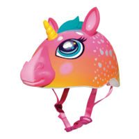 Raskullz Super Rainbow Unicorn Multi-Sport Kids' Bike Helmet w/Adjustable Straps, Multi-Colour, Ages 5-13