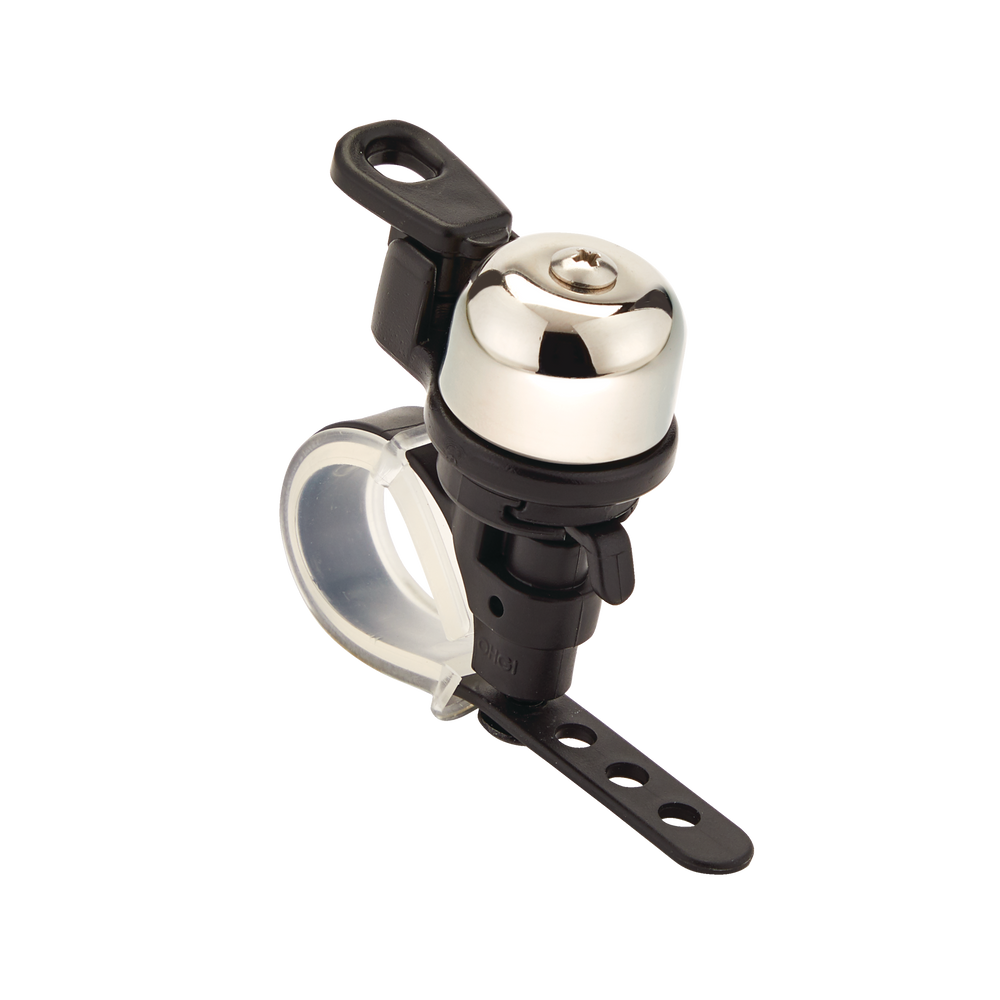 CCM Compact Rotatable Clapper Handlebar Bike Bell w/Adjustable Strap