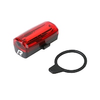 Raleigh 15 Lumen Rear Bike Light Front_Three_Fourths_Angled_Left