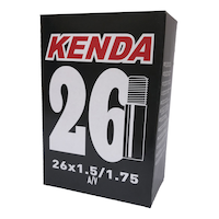 Chambre à air standard pour vélo Kenda, Valve Schrader, 26 x 1,53/1,75 po Front_Angled_Left