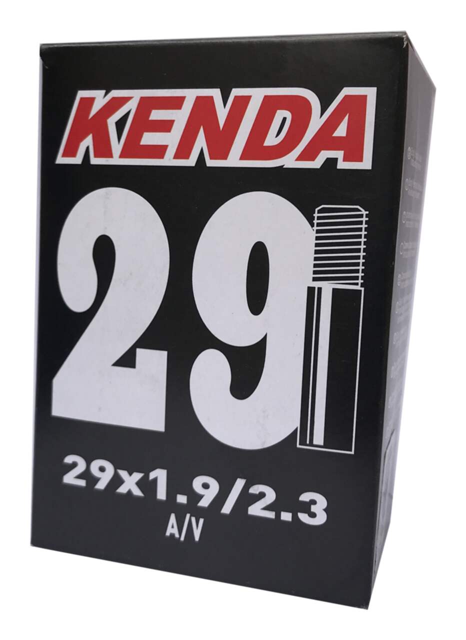 Kenda A/V 35mm Schrader Valve Standard Bike Tire Tube, 29X1.9/2.3