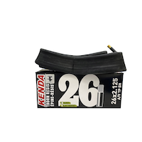 Chambre à air de vélo Kenda anti-perforation avec valve Schrader 26 x 2,125 po