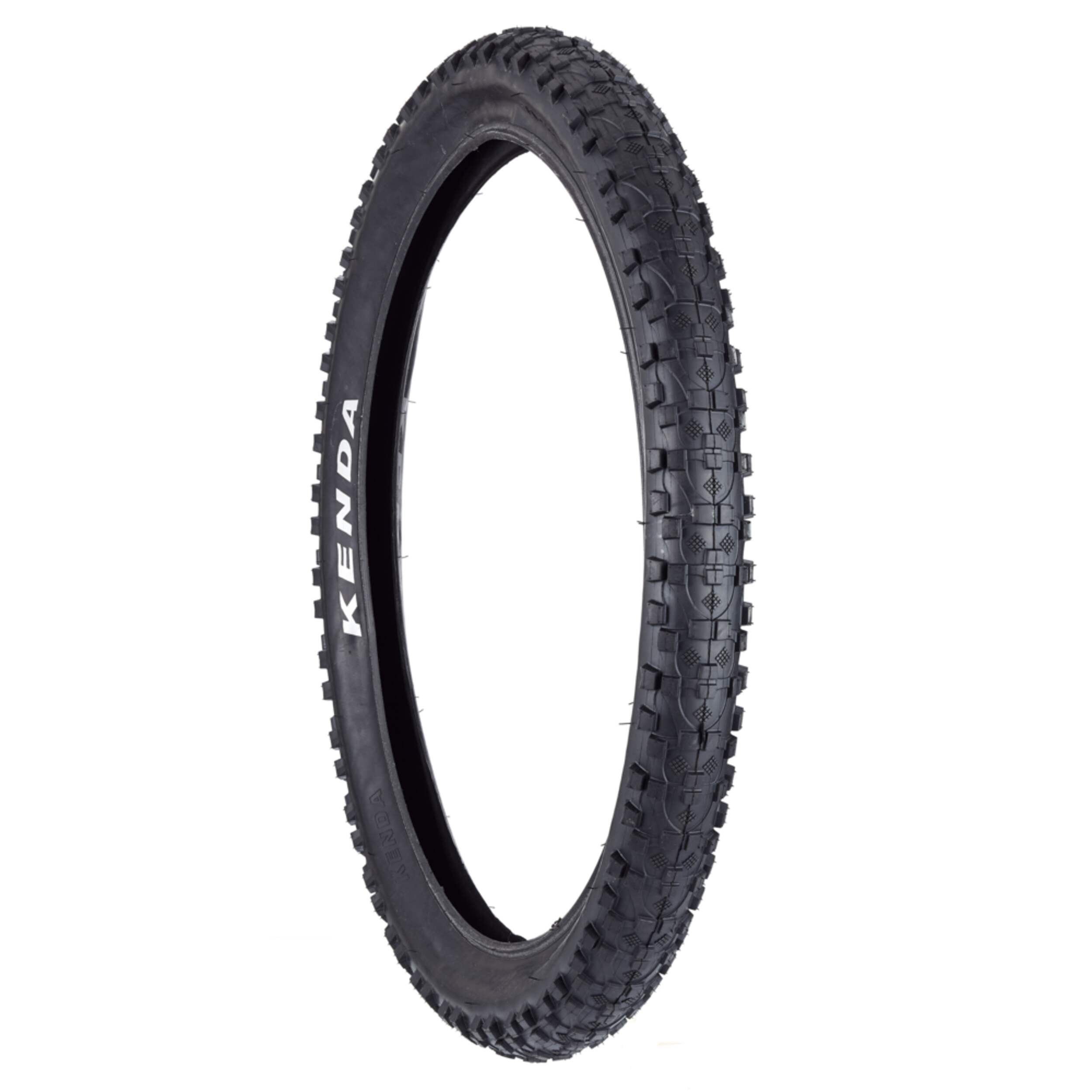 Pneu de vélo de montagne Kenda K1027, noir, 24 po x 2,8 po Front_Angled_Right