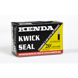 Chambre à air de vélo universelle Kenda Kwick avec valve auto-obturante Schrader, 20&nbsp;po Front_Angled_Right