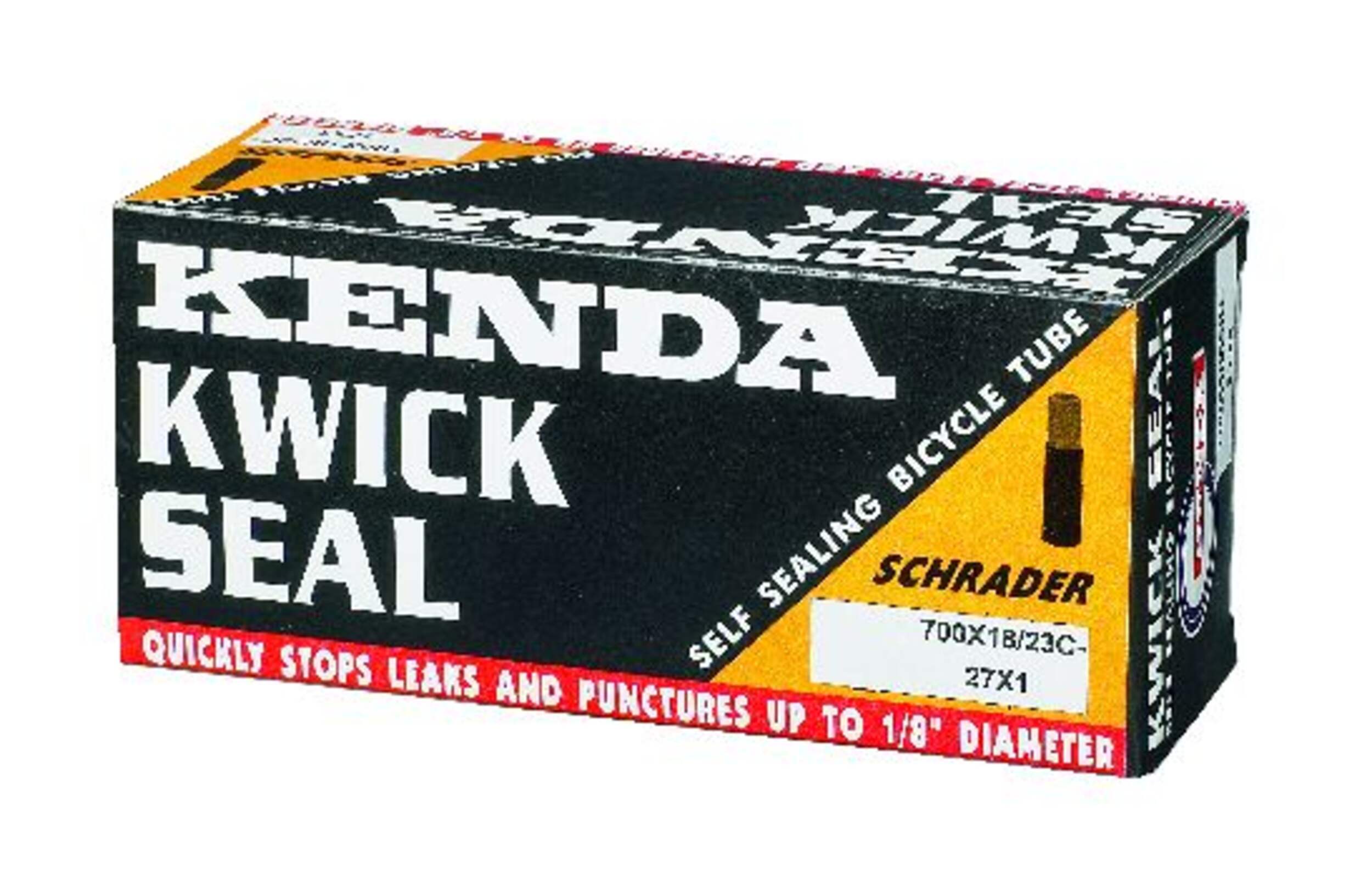 Kenda A/V Schrader Valve Self-Sealing Bike Tire Tube, 26X1.9/2.125-in Front_Angled_Left