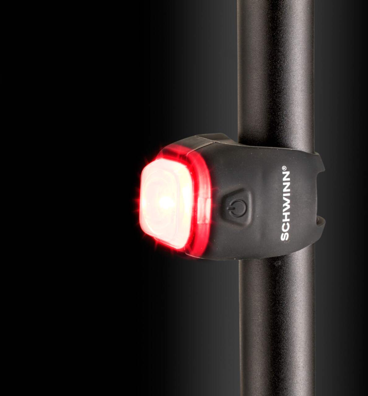 Schwinn USB Rechargeable Light Set, 500 Lumens, Black 