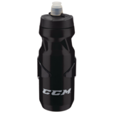 CCM Easy-Squeeze Water Bottle with Locking Nozzle & Bike Cage Front_Elevated