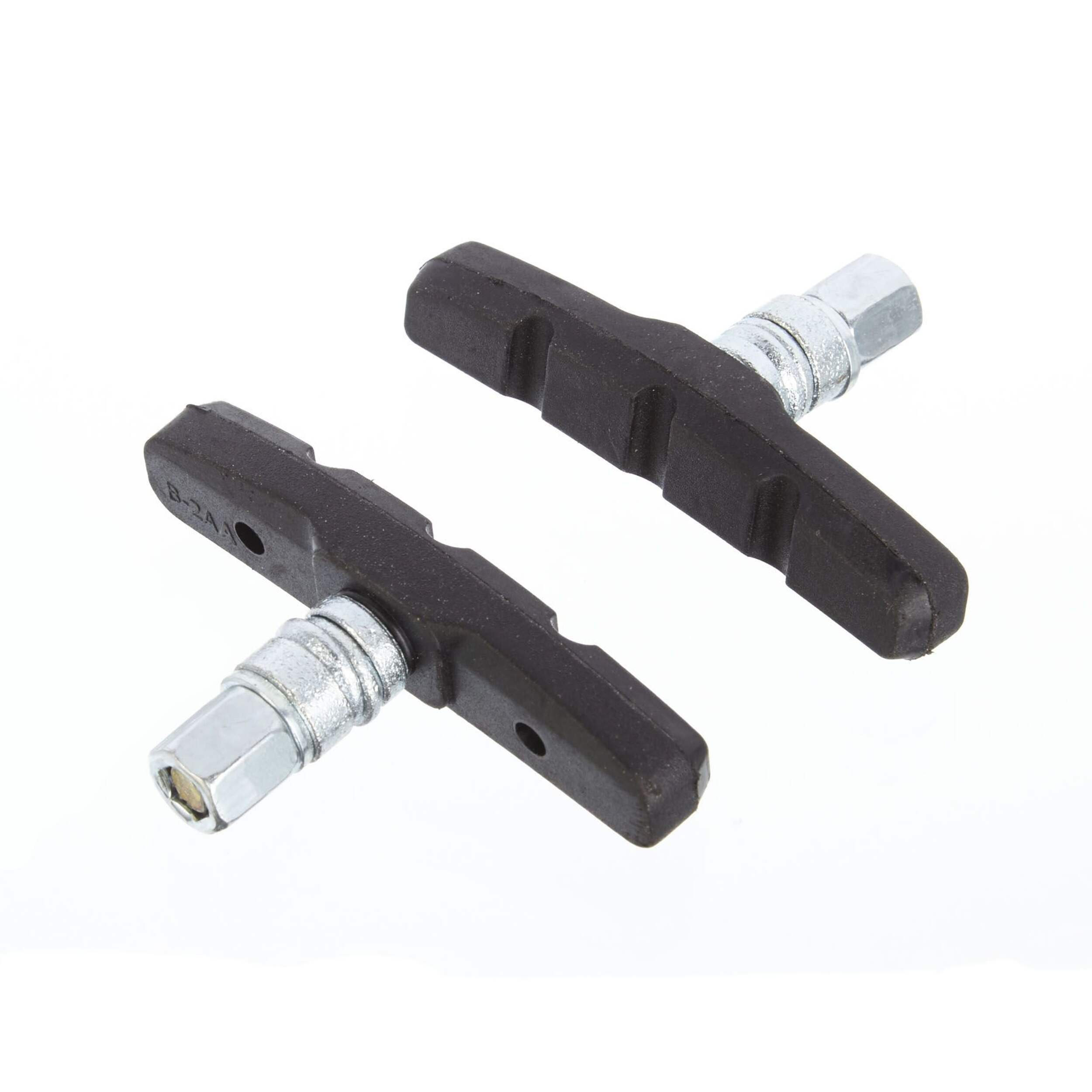 Supercycle Mountain Bike V-Type Bike Brake Shoes /Brake Pads, 70mm Overhead_Flat