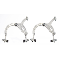 Supercycle Long Alloy Bike Brake Caliper w/Brake Pads, 35-mm, 51-mm Front_Flat