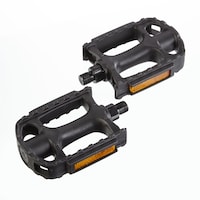 Supercycle Resin Bike Pedals w/Reflector, 1/2-in, 2-pk
