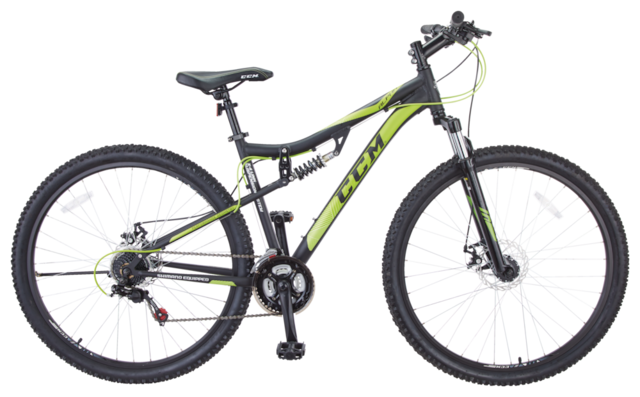 ccm alpine full suspension mountain bike