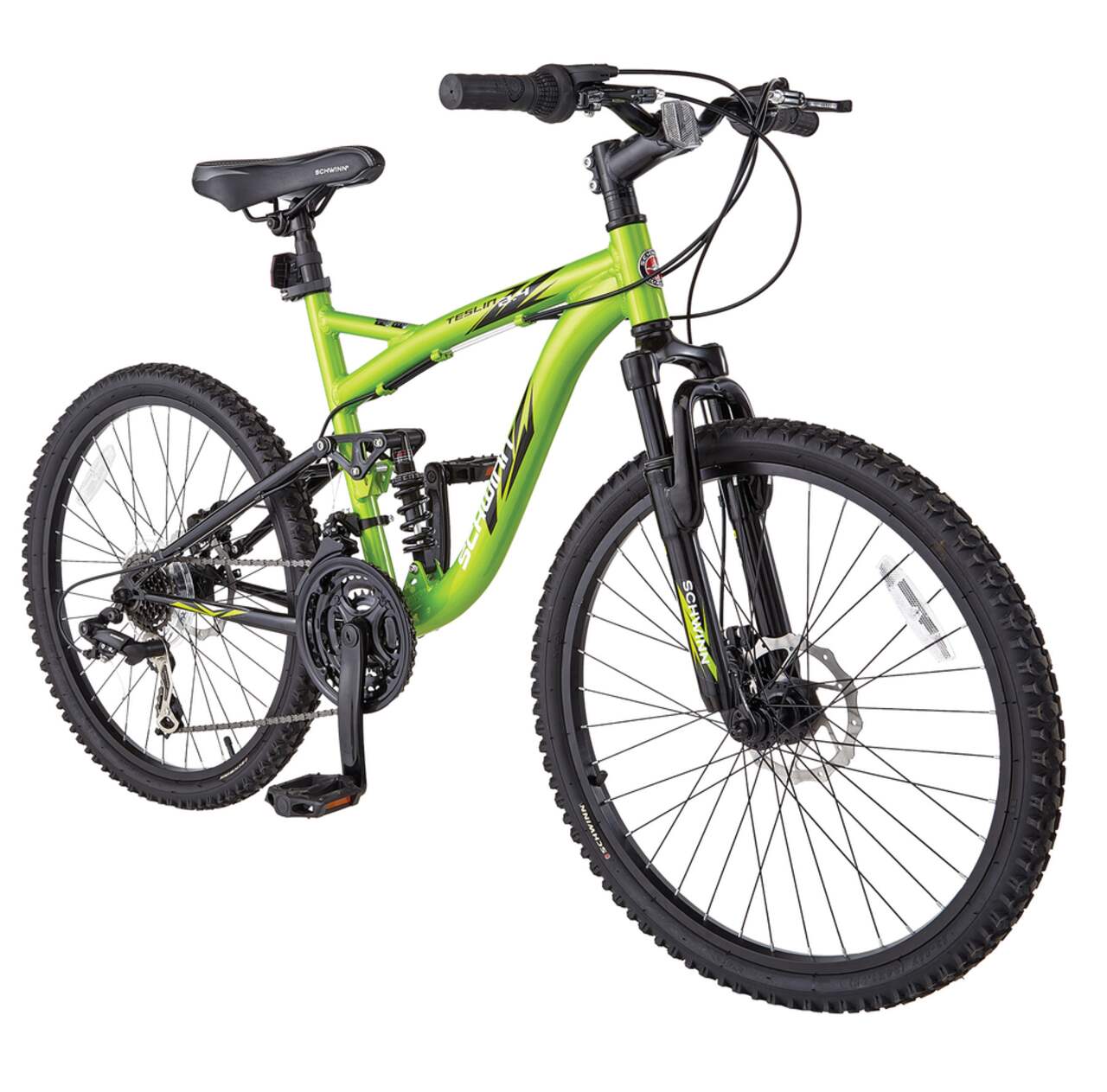 V lo de montagne Schwinn Teslin 2.4 suspension int grale pour enfants 24 po