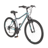 Vélo de montagne semi-rigide Supercycle Nitro XT, roue de 26 po, gris/bleu Front_Three_Fourths_Angled_Right