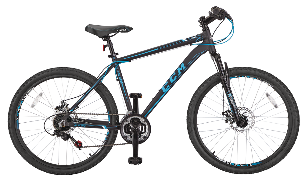 CCM Slope Hardtail Mountain Bike, Black, 21Speed, 26in Canadian Tire