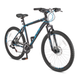 CCM Slope Hardtail Mountain Bike, Black, 21-Speed, 26-in Front_Three_Fourths_Angled_Right