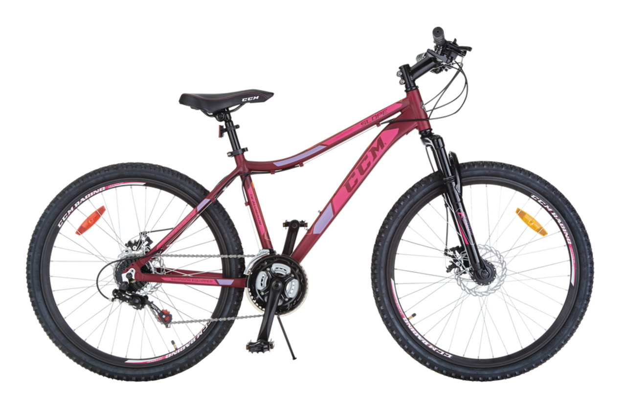 CCM Slope Hardtail Mountain Bike Red 21 Speed 26 in Canadian Tire